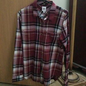 Vans like new fannel